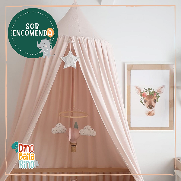 Tenda - Cabana de TETO Infantil em Tecido - VÁRIAS CORES