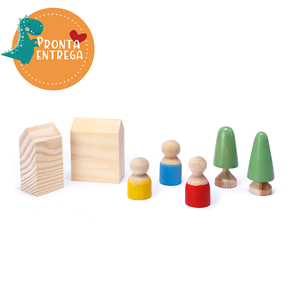 Brinquedo de Madeira - VILAREJO