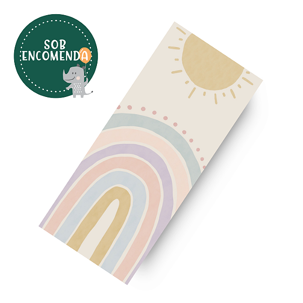 Tapete Vinílico Infantil PASSADEIRA (playmat) - ARCO ÍRIS