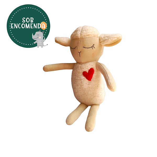 Bichinho de Pano - OVELHA OFÉLIA em Plush