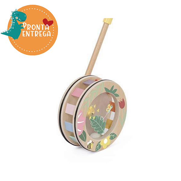 Brinquedo de Madeira - RODA-RODA AURORA - CLASSIC WORLD