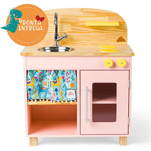 Brinquedo de Madeira Cozinha Infantil - ROSA