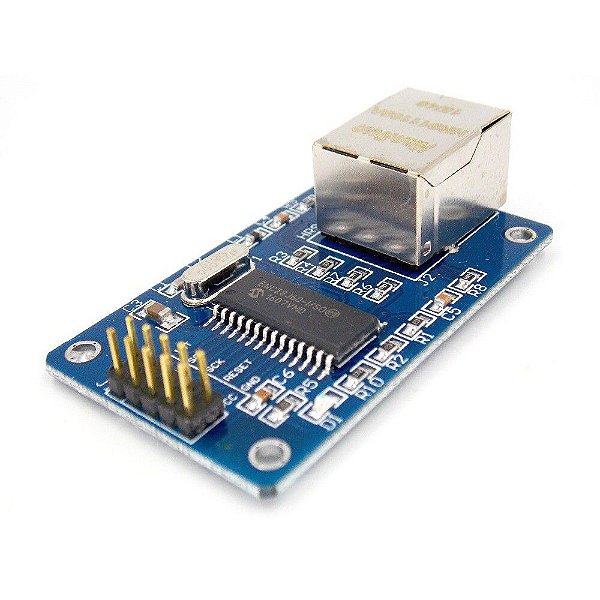 ENC28J60 Módulo Ethernet Rede Lan Arduino Pic Raspberry Pi - Loja da ...