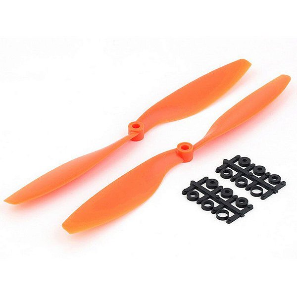 Hélice 1045 Par Propeller Laranja