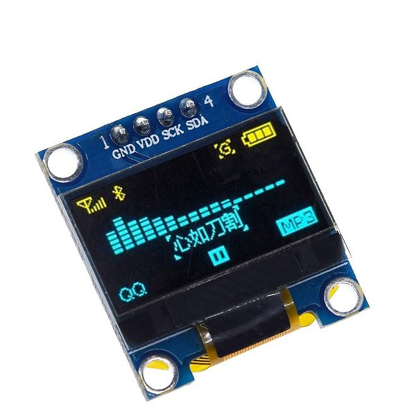 Display OLED 0.96 12C Azul