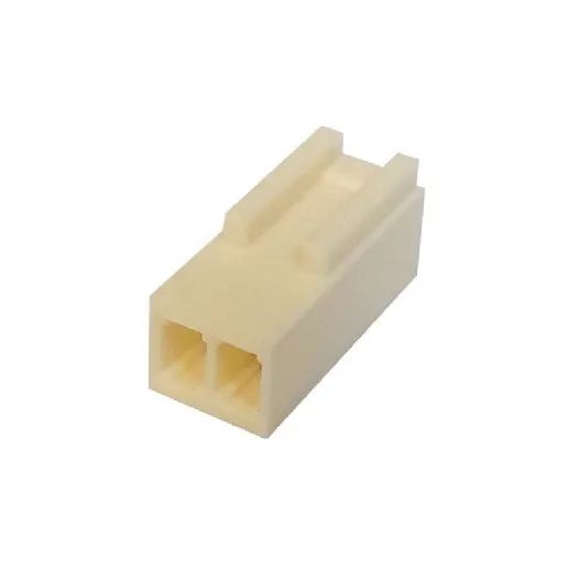 Conector KK Fêmea 2 Vias 180°G 2.54mm
