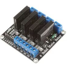 Módulo Relé de Estado Sólido SSR 5V - 4 Canais