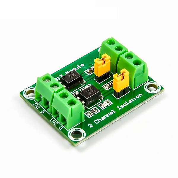 Módulo Optoacoplador PC817 com 2 Canais