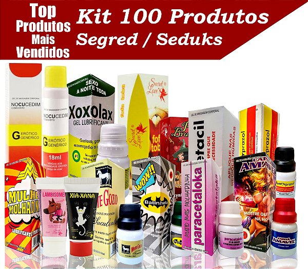 Kit Revenda 100 Produtos Sortidos + Brinde extra 10 Bolinhas Quadriball