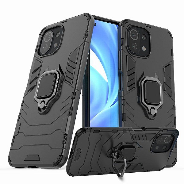 Capa para Xiaomi Mi 11 Lite - Protetora Resistente Militar Anti Impacto Queda Armadura