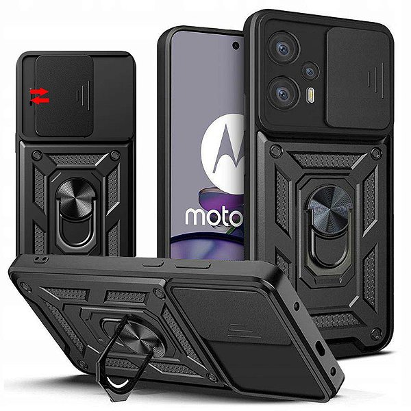 Capa Capinha Case para Motorola Moto G23 - Protetora Resistente Anti Impacto Queda Armadura Militar