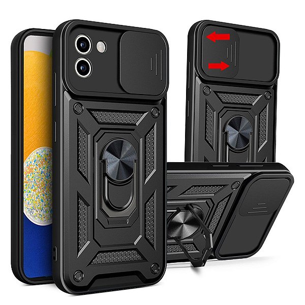 Capa Capinha Case para Samsung Galaxy A03 - Protetora Resistente Anti Impacto Queda Armadura Militar