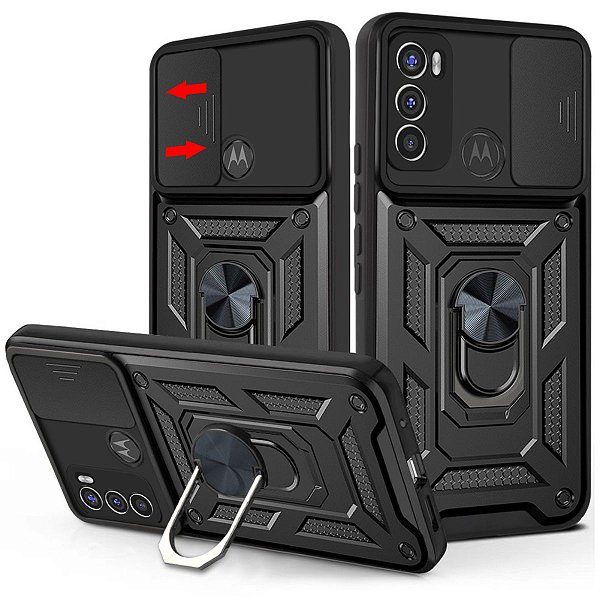 Capa Capinha Case para Motorola Moto G50 - Protetora Resistente Anti Impacto Queda Armadura Militar