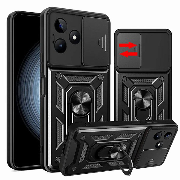 Capa Capinha Case Compatível com Realme C53 - Protetora Resistente Anti Impacto Queda Armadura Militar