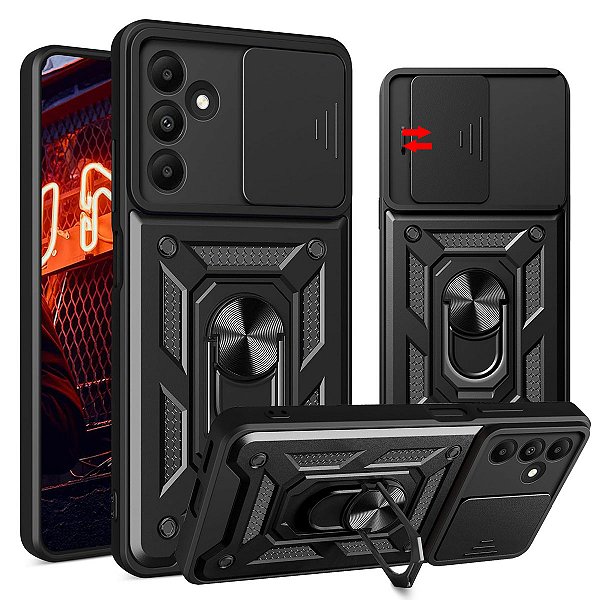 Capa Capinha Case Compatível com Samsung Galaxy M36 - Protetora Militar Resistente Anti Impacto Queda Armadura Defender