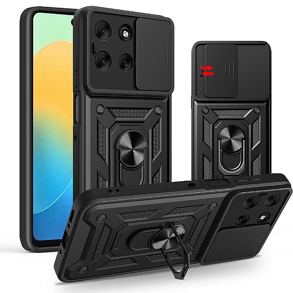 Capa Capinha Case Compatível com Motorola Moto G86 - Protetora Militar Resistente Anti Impacto Queda Armadura Defender
