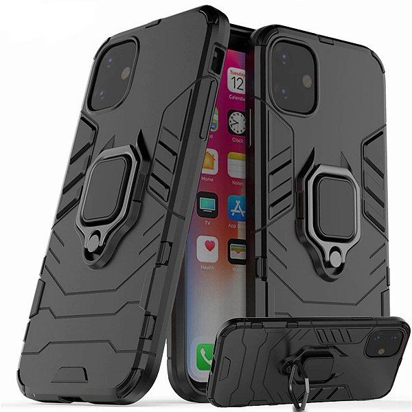 Capa Capinha Case para iPhone 11 Normal - Protetora Militar Resistente Anti Impacto Queda Armadura Reforçada Durável