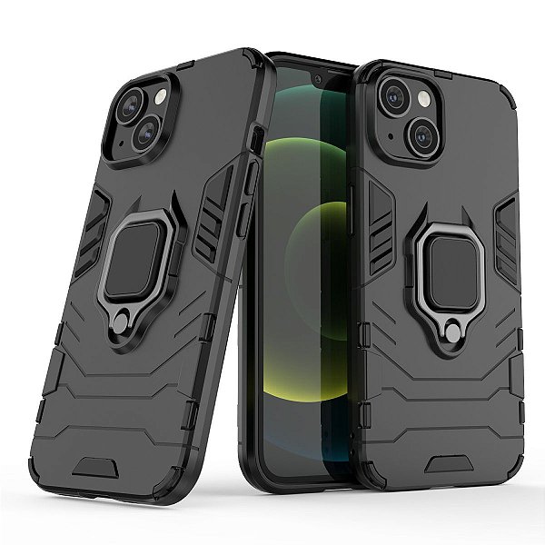 Capa Capinha Case para iPhone 14 Normal - Protetora Militar Resistente Anti Impacto Queda Armadura Reforçada Durável