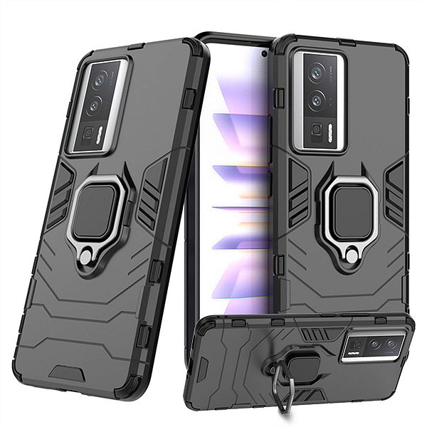 Capa Capinha Case para Poco F5 Pro - Protetora Militar Resistente Anti Impacto Queda Armadura Reforçada Durável