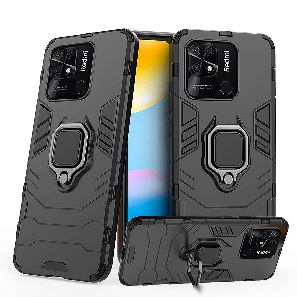 Capa Capinha Case para Redmi 10C - Protetora Militar Resistente Anti Impacto Queda Armadura