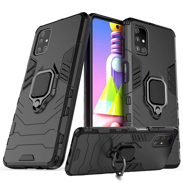 Capa Capinha Case para Samsung Galaxy M51 - Protetora Militar Resistente Anti Impacto Queda Armadura