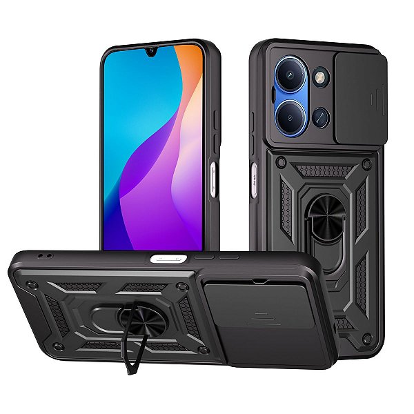 Capa Capinha Case para Redmi 15C 4G - Protetora Militar Resistente Anti Impacto Queda Armadura