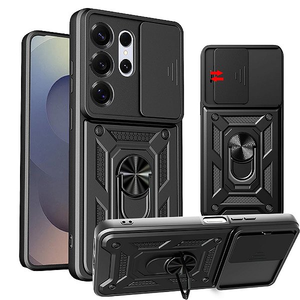 Capa Capinha Case para Samsung Galaxy S26 Ultra - Protetora Militar Resistente Anti Impacto Queda Armadura