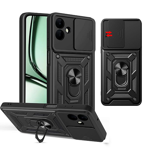 Capa Capinha Case para Samsung Galaxy A07 4G - Protetora Militar Resistente Anti Impacto Queda Armadura