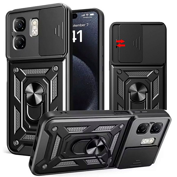 Capa Capinha Case para Infinix Hot 50i - Protetora Militar Resistente Anti Impacto Queda Armadura