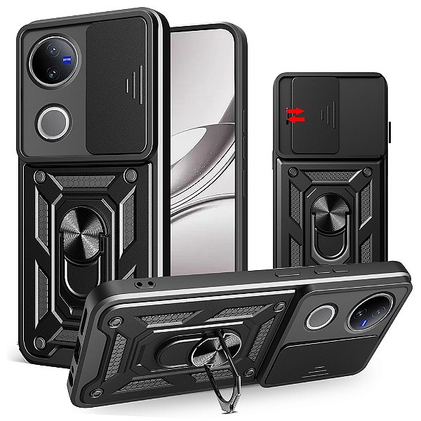 Capa Capinha Case para Jovi V50 5G - Protetora Militar Resistente Anti Impacto Queda Armadura