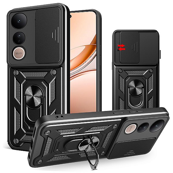 Capa Capinha Case para Jovi V50 Lite 5G - Protetora Militar Resistente Anti Impacto Queda Armadura