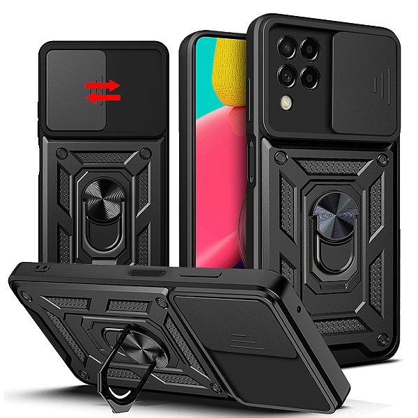 Capa Capinha Case P/ Samsung Galaxy M53 - Militar Protetora Anti Impacto Queda Armadura Resistente