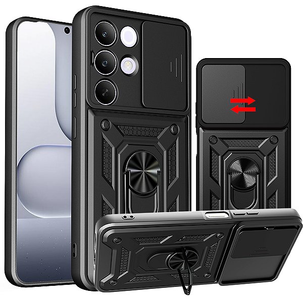 Capa Capinha Case P/ Realme C85 Pro - Militar Protetora Anti Impacto Queda Armadura Resistente