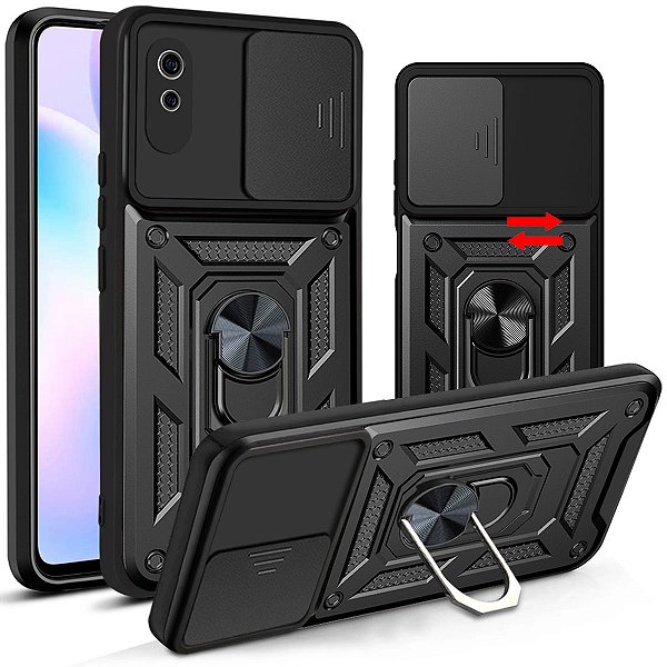Capa Capinha Case P/ Redmi 9A - Militar Protetora Anti Impacto Queda Armadura Resistente