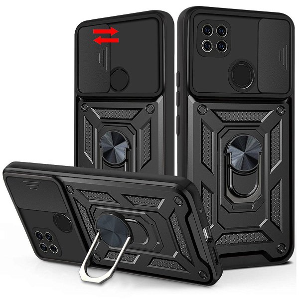 Capa Militar P/ Poco C3 - Capinha Case Protetora Anti Impacto Queda Armadura Resistente