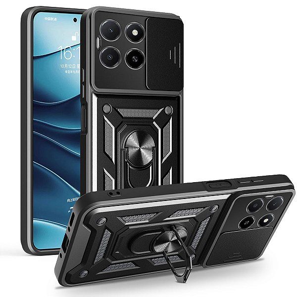 Capa Militar P/ Honor X5B - Capinha Case Protetora Anti Impacto Queda Armadura Resistente