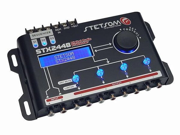 Processador de áudio digital Stetsom STX2448