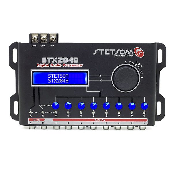 Processador de áudio digital Stetsom STX2848