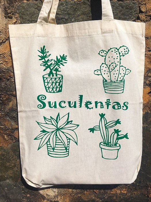 Ecobag Suculentas