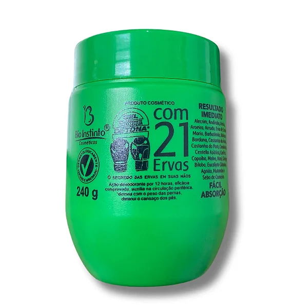 Gel Massageador Detona Bio Instinto 240g