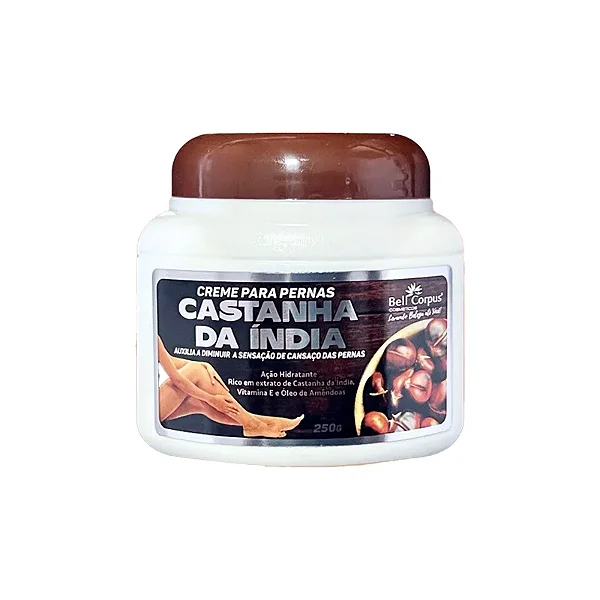 Creme para Pernas Castanha da Índia 250g Bell Corpus