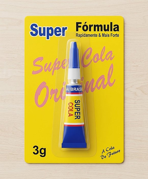 Cola Super Cola 3g Fórmula Rápida e Forte