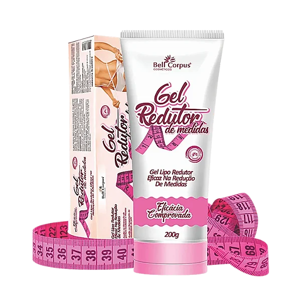 Gel Lipo Redutor de Medidas 200g - Bell Corpus Cosméticos