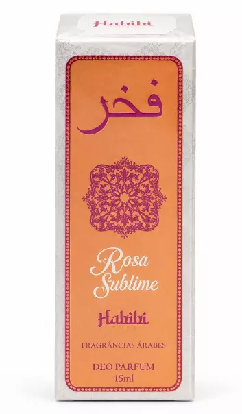 DESCRIÇÃO PERFUME DE BOLSA HABIBI ARABE - ROSA SUBLIME