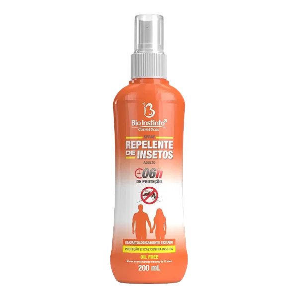 Spray Repelente de Insetos Adulto 6h 200mL