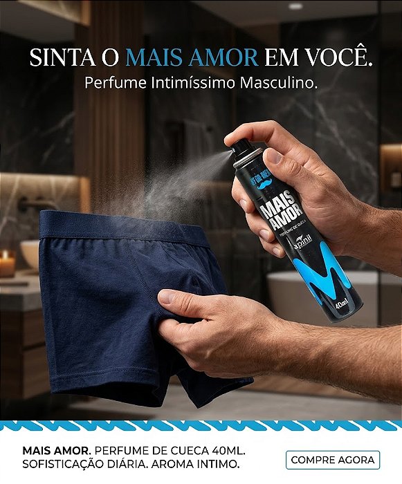 Perfume de Cueca Mais Amor 40ml