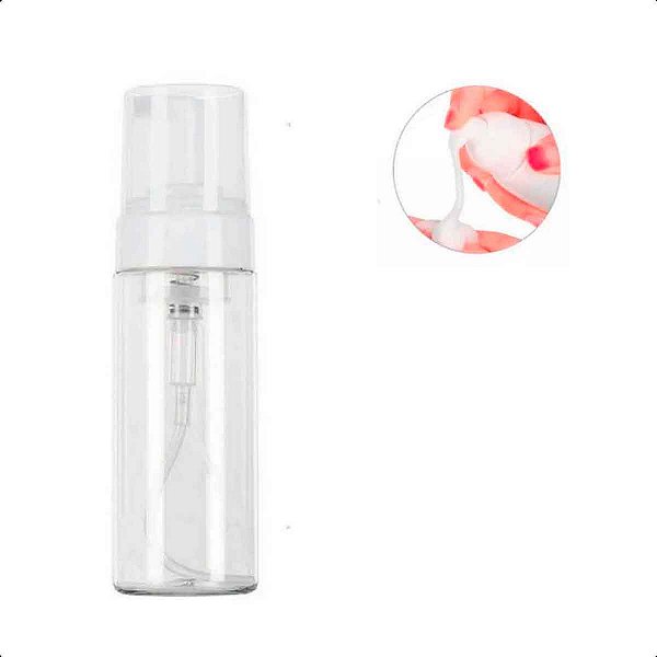 Frasco Pump Espumador Para Extensão De Cílios 50ml