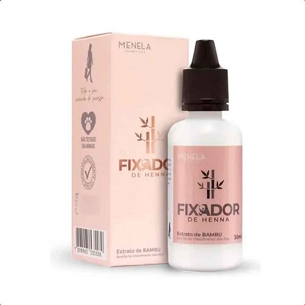 Fixador de Henna Menela para Sobrancelhas 30ml