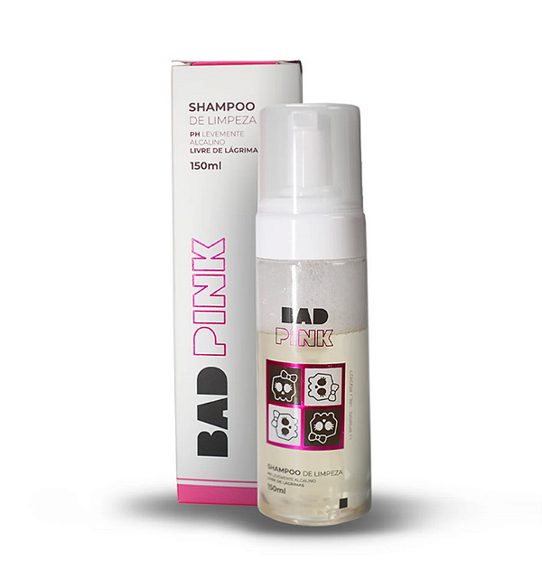 Shampoo de Limpeza - BAD PINK