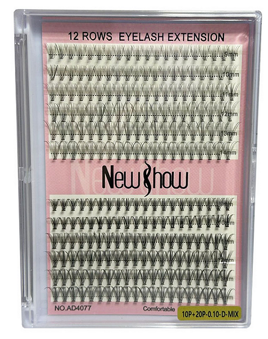 Cílios New Show Tufinho Mix 2 Em 1